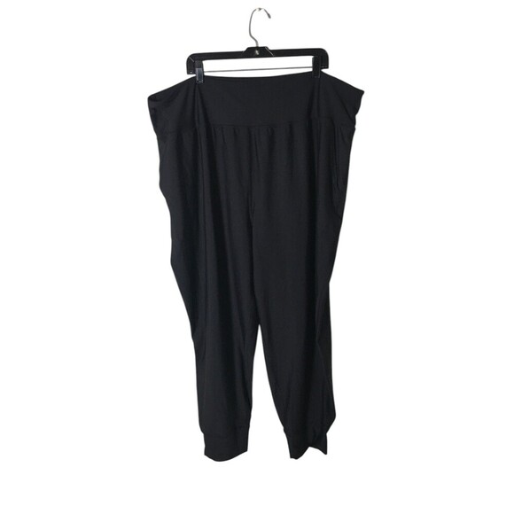Old Navy Leggings Women's Size 4X Black Athletic Active Powersoft Go Dry - Picture 1 of 9